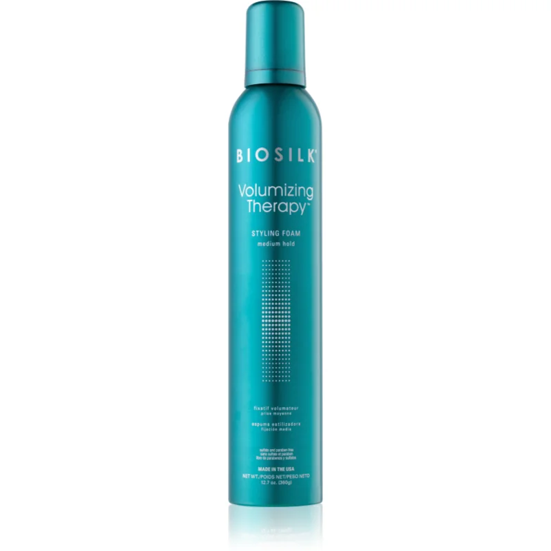 Biosilk Volumizing Therapy Styling Foam пяна за коса средна фиксация - Грижа за коса - Сравни цени от 1 магазин с безплатна доставка