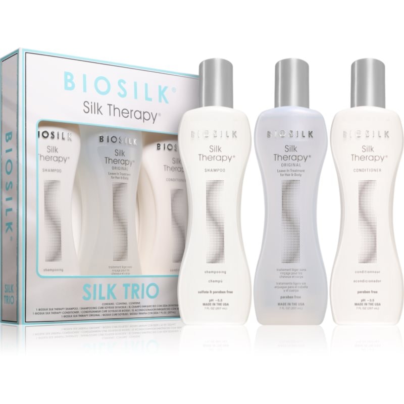 Biosilk Silk Therapy комплект За коса за жени - Комплект - Сравни цени от 1 магазин с безплатна доставка