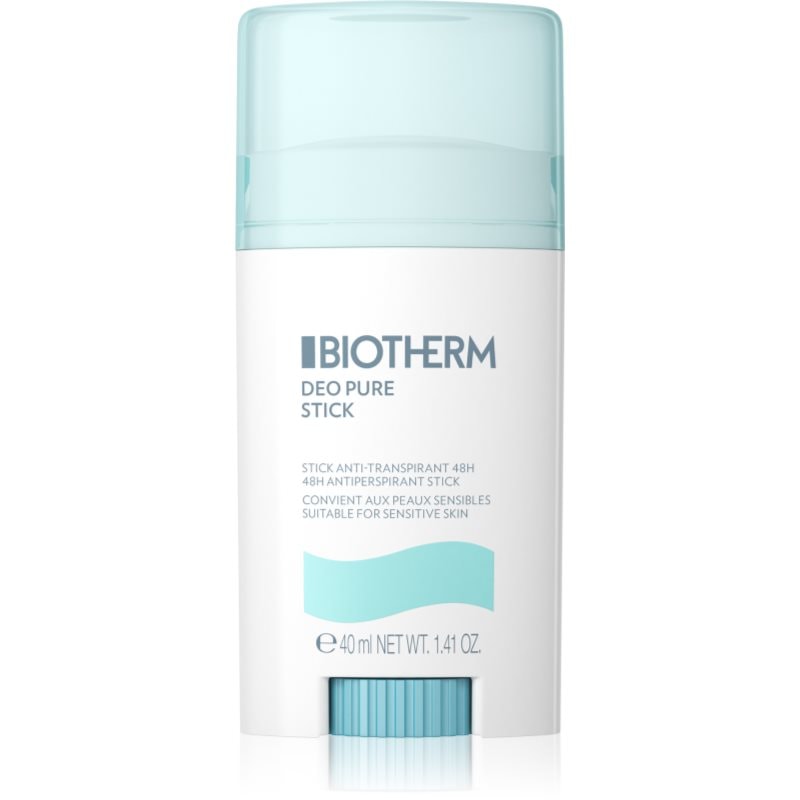 Biotherm Deo Pure Stick Anti-transpirant твърд антиперспирант за чувствителна кожа - Грижа за тяло - Сравни цени от 1 магазин с безплатна доставка