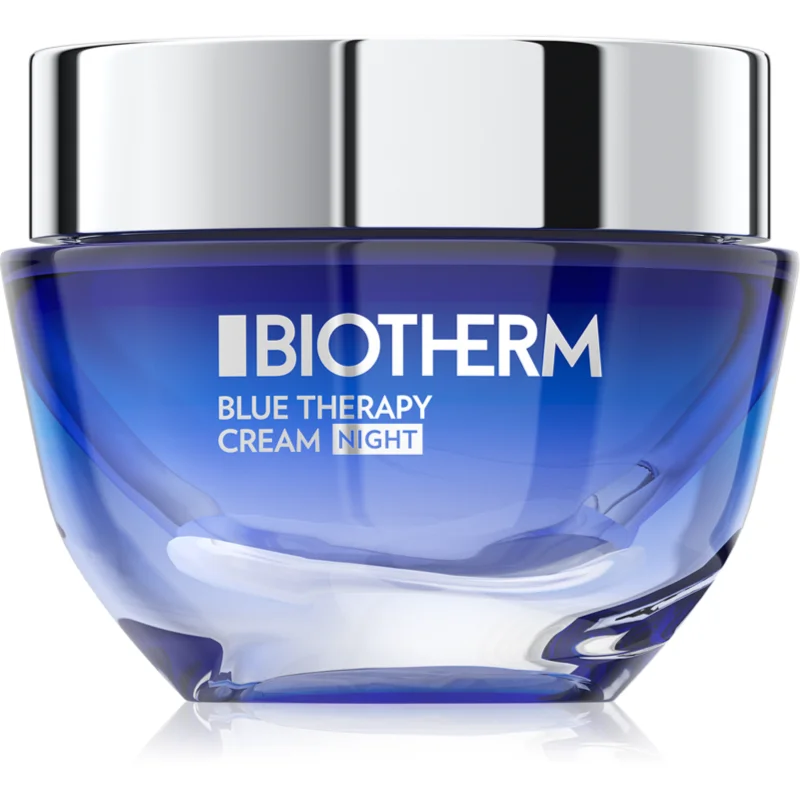 Biotherm Blue Therapy Night Cream нощен крем против бръчки за всички типове кожа на лицето - Грижа за лице - Сравни цени от 1 магазин с безплатна доставка