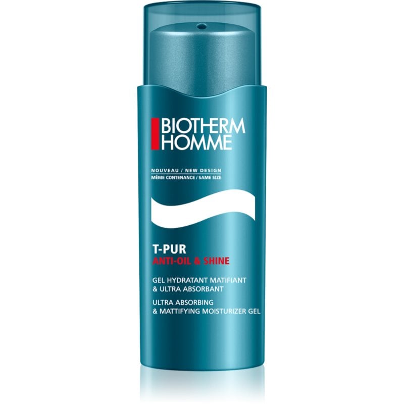 Biotherm Homme T-Pur Anti-oil & Shine Gel матиращ гел с хидратиращ ефект