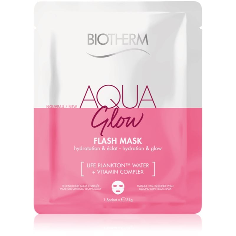 Biotherm Aqua Glow Flash Mask платнена маска