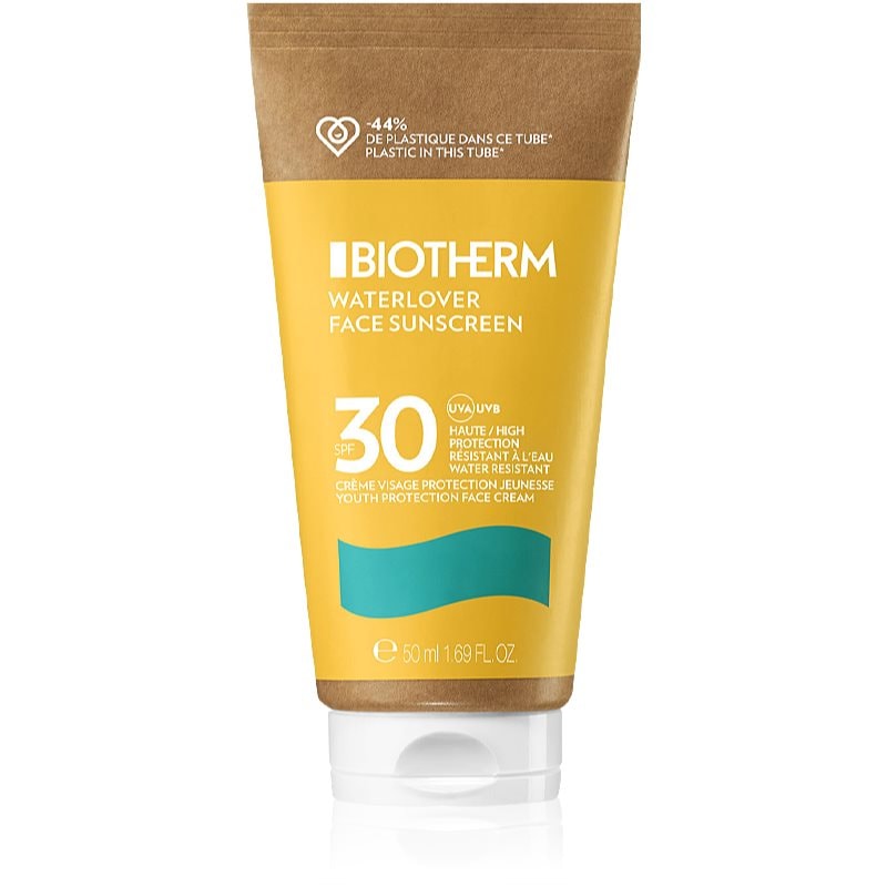 Biotherm Biotherm Waterlover Face Sunscreen SPF 30 слънцезащитен крем за лице SPF 30 - Унисекс парфюм 50мл - Сравни цени от 1 магазин с безплатна доставка