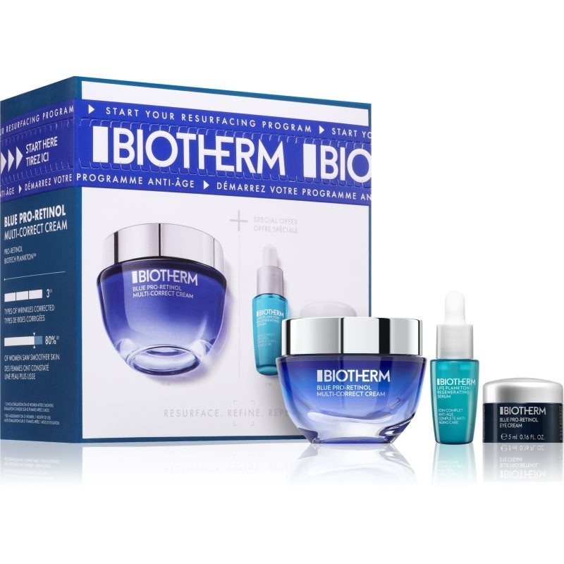 Biotherm Blue Therapy Pro-Retinol подаръчен комплект за жени - Комплект - Сравни цени от 1 магазин с безплатна доставка