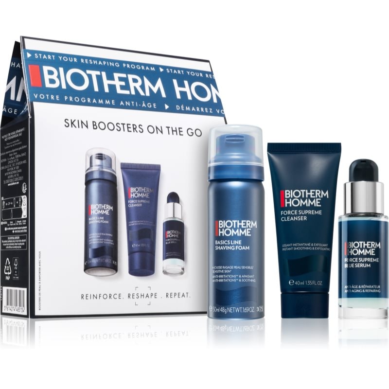 Biotherm Homme Force Supreme Cleanser подаръчен комплект за мъже - Комплект - Сравни цени от 1 магазин с безплатна доставка