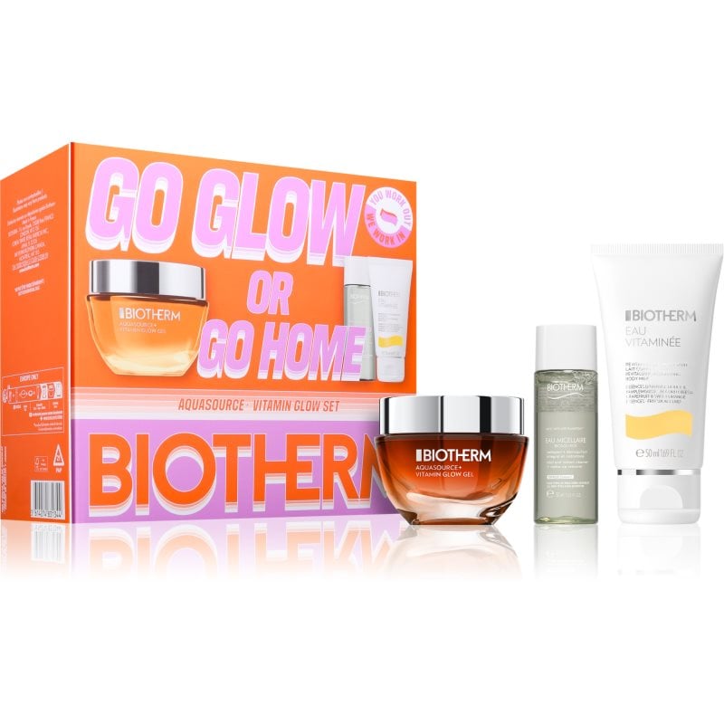 Biotherm Aquasource Vitamin Glow Gel подаръчен комплект за жени
