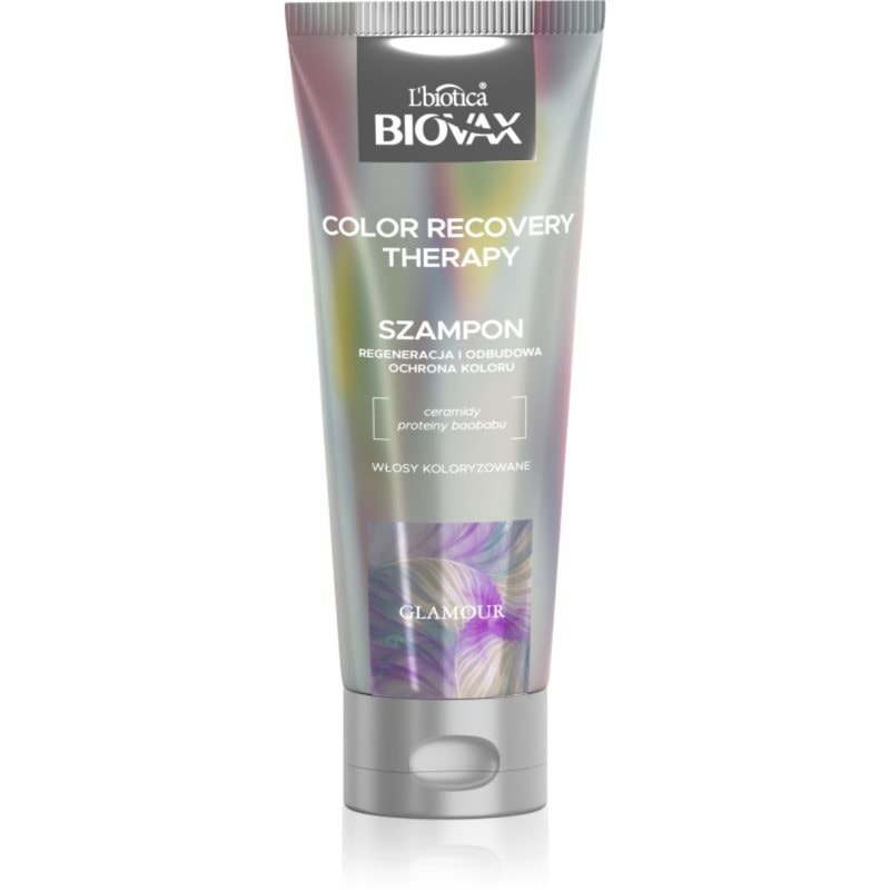 Biovax Biovax Glamour Color Recovery Therapy интензивен регенериращ шампоан за ядисана коса - Унисекс парфюм 200мл - Сравни цени от 1 магазин с безплатна доставка