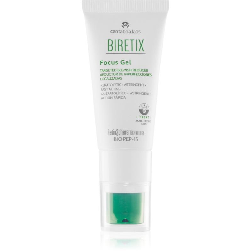 Biretix Treat Focus Gel хидратиращ и успокояващ гел за мазна кожа склонна към акне