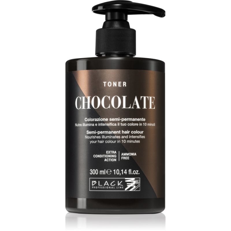 Black Professional Line Toner тонер за естествени нюанси Chocolate