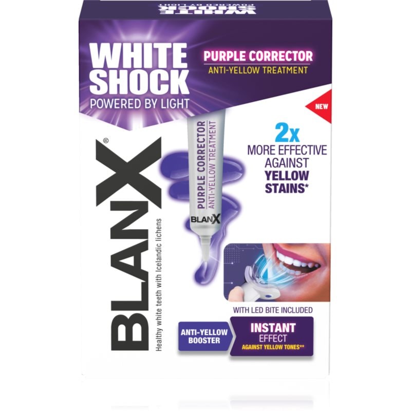 BlanX Shock Purple Treatment комплект за избелване за зъби - Комплект - Сравни цени от 1 магазин с безплатна доставка