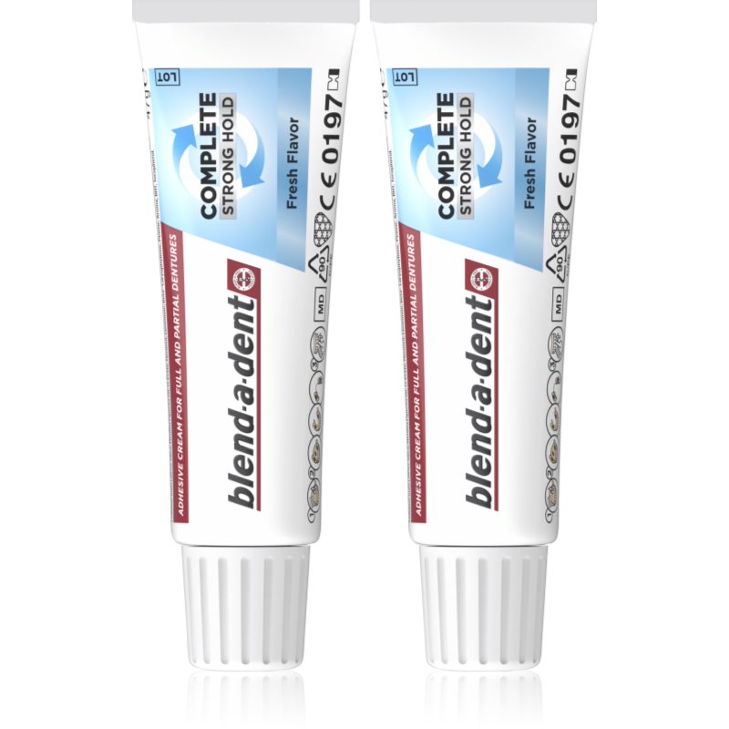 Blend-a-dent Blend-a-dent Extra Strong Original лепило крем за зъбни протези 2x47 гр. - Унисекс парфюм 47мл - Сравни цени от 1 магазин с безплатна доставка