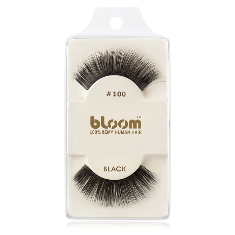 Bloom Natural изкуствени мигли от естествен косъм No. 100 (Black) - Грим - Сравни цени от 1 магазин с безплатна доставка