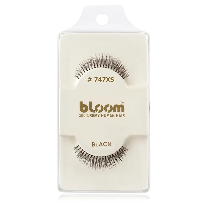 Bloom Natural изкуствени мигли от естествен косъм No. 747XS (Black) - Грим - Сравни цени от 1 магазин с безплатна доставка