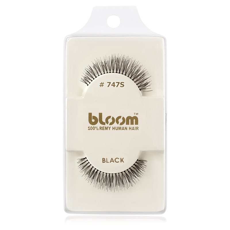 Bloom Natural изкуствени мигли от естествен косъм No. 747S (Black) - Грим - Сравни цени от 1 магазин с безплатна доставка