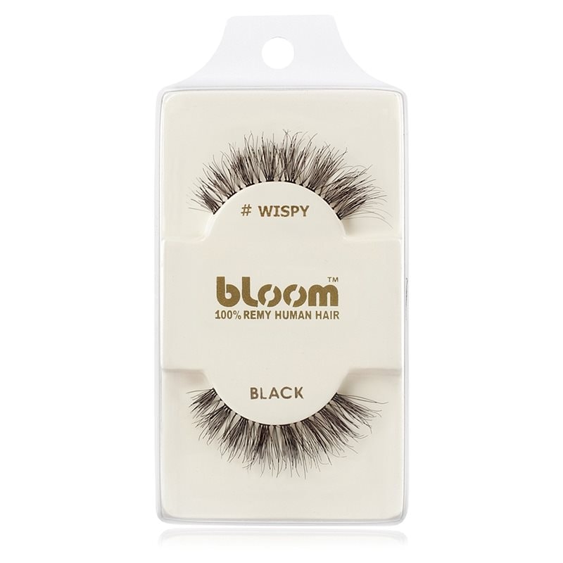 Bloom Natural изкуствени мигли от естествен косъм (Wispy, Black) - Грим - Сравни цени от 1 магазин с безплатна доставка