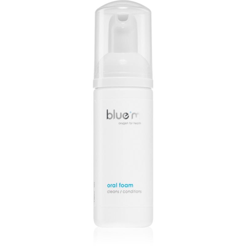 Blue M Oxygen for Health пяна за уста 2 в 1 за почистване на зъби и венци без четка и вода
