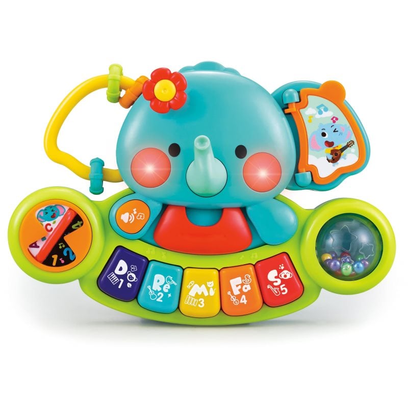Bo Jungle B-E’L’E’Phant Piano играчка за подреждане 6 m+