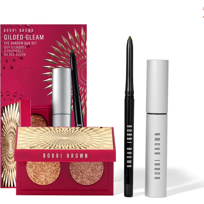 Bobbi Brown Holiday Gilded Gleam Eye Shadow Duo Set подаръчен комплект за перфектен външен вид - Комплект - Сравни цени от 1 магазин с безплатна доставка