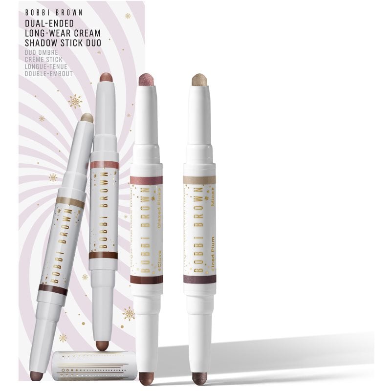 Bobbi Brown Holiday Dual-Ended Long-Wear Cream Shadow Stick Duo дълготрайни сенки за очи в молив подаръчен комплект