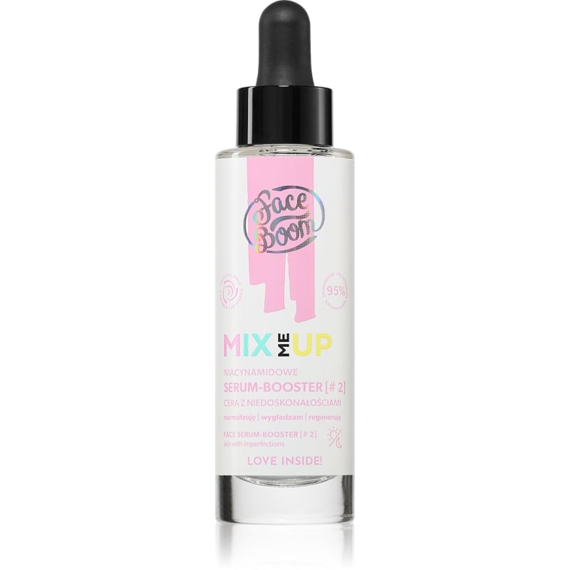 BodyBoom Mix Me Up Niacinamide Serum-Booster озаряващ серум за кожа с несъвършенства - Грижа за лице - Сравни цени от 1 магазин с безплатна доставка