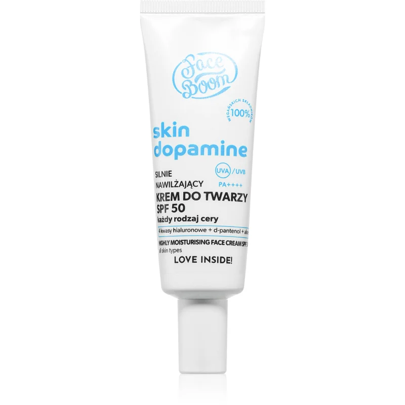 BodyBoom Skin Dopamine хидратиращ крем SPF 50 - Грижа за тяло - Сравни цени от 1 магазин с безплатна доставка