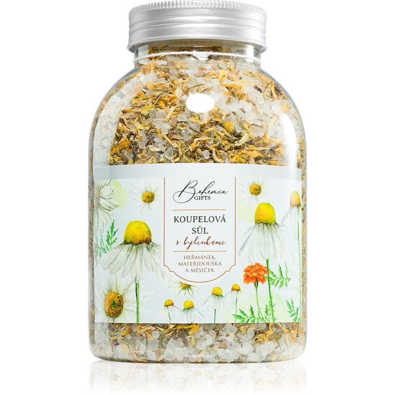 Bohemia Gifts & Cosmetics Bohemia Natur сол за вана с три вида билки лайка, невен, мащерка - Грижа за тяло - Сравни цени от 1 магазин с безплатна доставка