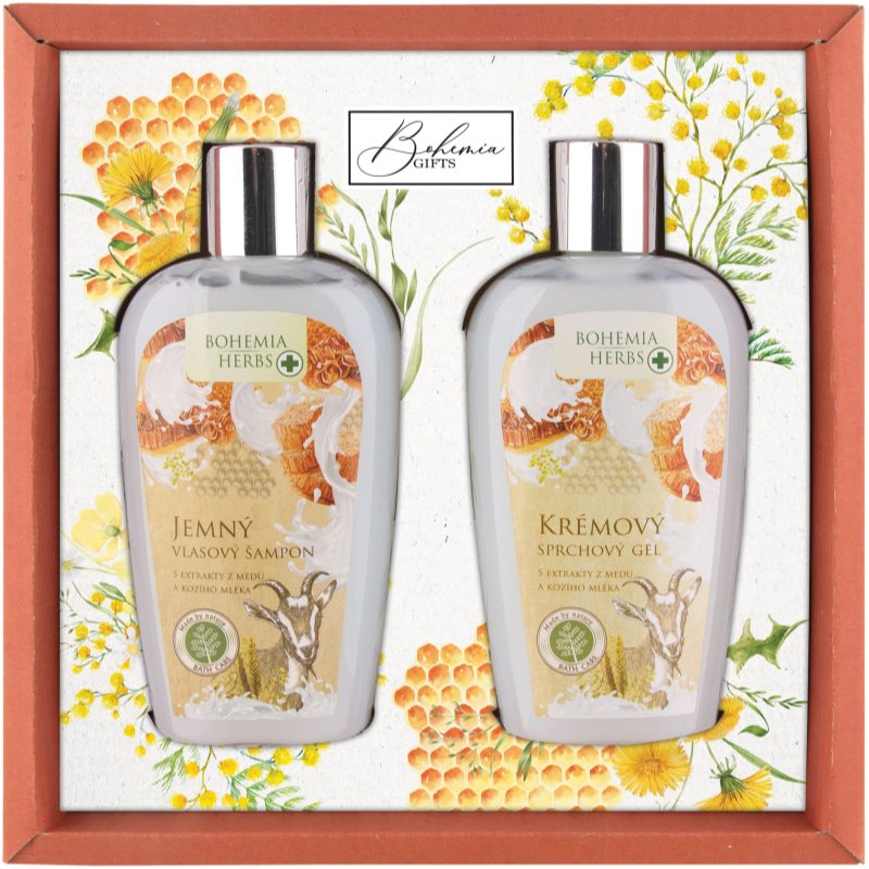 Bohemia Gifts Bohemia Herbs Honey & Goat Milk подаръчен комплект - Комплект - Сравни цени от 1 магазин с безплатна доставка