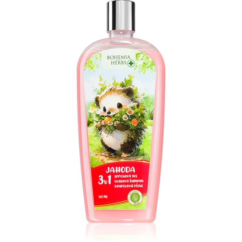 Bohemia Gifts & Cosmetics Bohemia Herbs Strawberry пяна за вана и миещ гел - Грижа за тяло - Сравни цени от 1 магазин с безплатна доставка