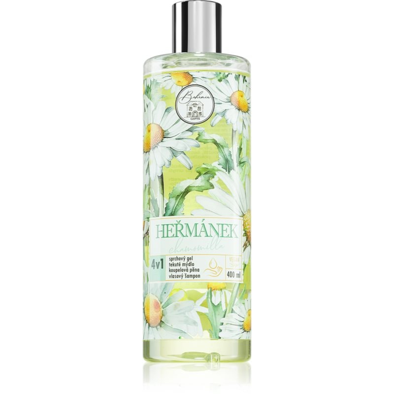 Bohemia Gifts & Cosmetics Flower Line Chamomilla миещ гел за тяло и коса 4 в 1 - Грижа за тяло - Сравни цени от 1 магазин с безплатна доставка