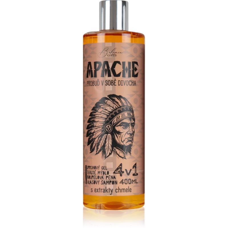 Bohemia Gifts & Cosmetics Apache почистващ гел 4 в 1 за мъже - Грижа за лице - Сравни цени от 1 магазин с безплатна доставка