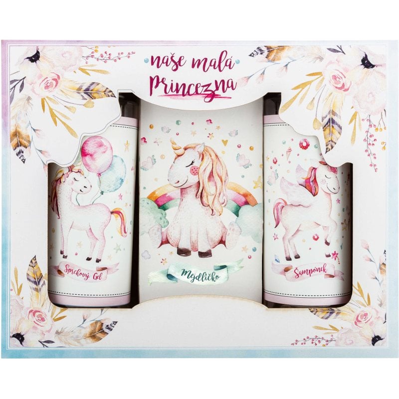 Bohemia Gifts & Cosmetics Unicorn подаръчен комплект за ваната за деца