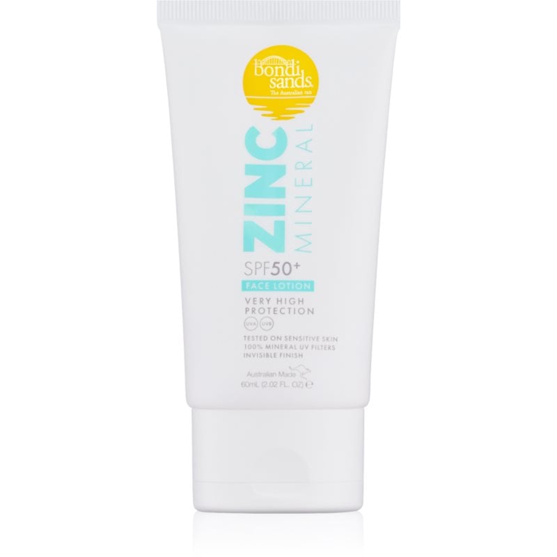 Bondi Sands SPF 50+ Zinc Mineral Face Lotion слънцезащитен минерален лосион за лице SPF 50+