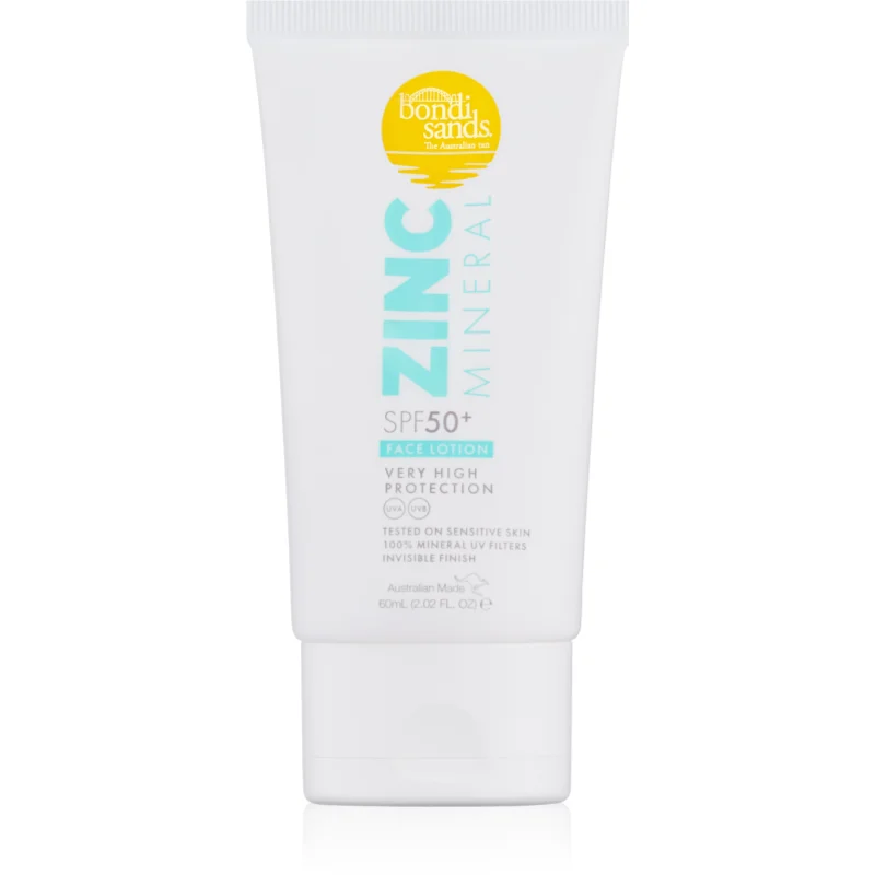 Bondi Sands SPF 50+ Zinc Mineral Face Lotion слънцезащитен минерален лосион за лице SPF 50+ - Грижа за лице - Сравни цени от 1 магазин с безплатна доставка