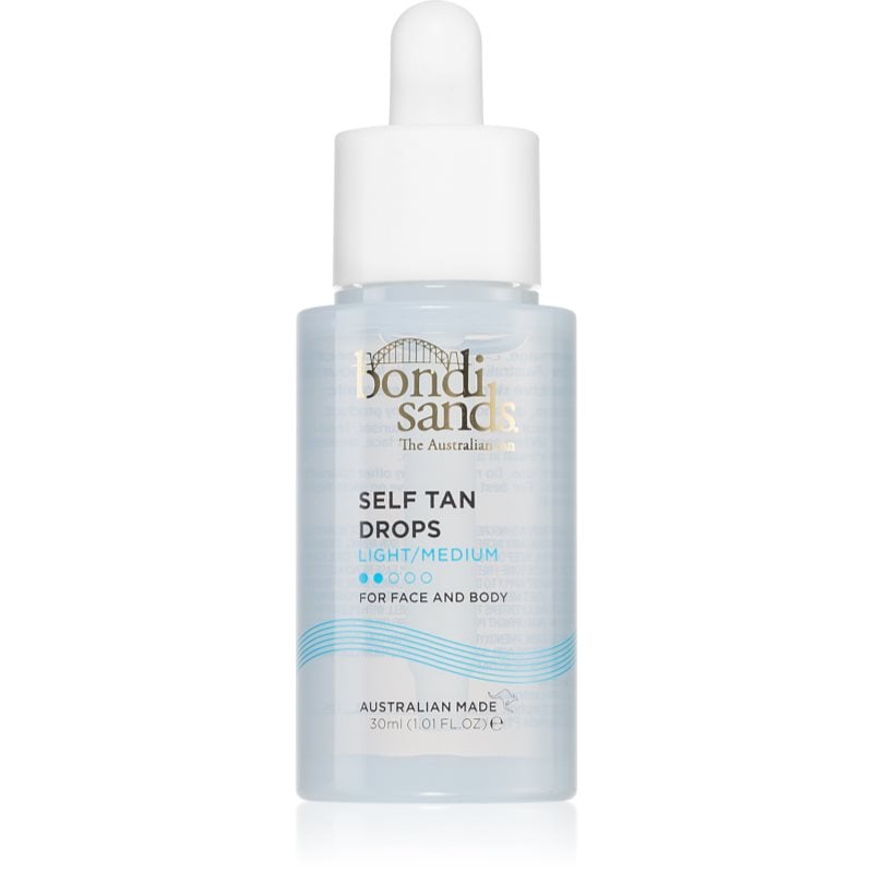 Bondi Sands Self Tan Drops автобронзантни капки за лице и тяло Light/Medium