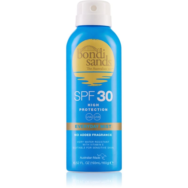 Bondi Sands SPF 30 Everyday Mist водоустойчив спрей за тен SPF 30 - Грижа за тяло - Сравни цени от 1 магазин с безплатна доставка
