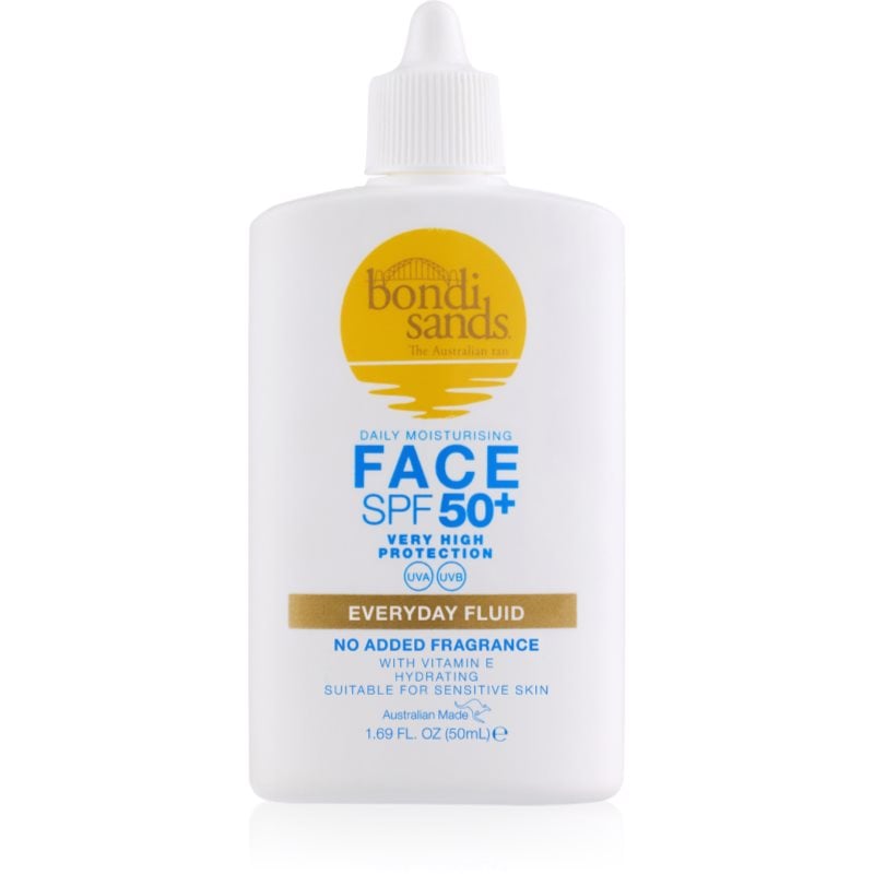 Bondi Sands SPF 50+ Everyday Face Fluid слънцезащитен флуид за лице SPF 50+