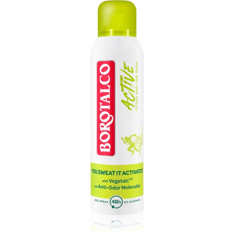 Borotalco Active Citrus & Lime дезодорант в спрей 48 часа - Грижа за тяло - Сравни цени от 1 магазин с безплатна доставка