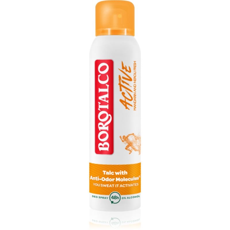 Borotalco Active Mandarin & Neroli освежаващ дезодорант 48 часа