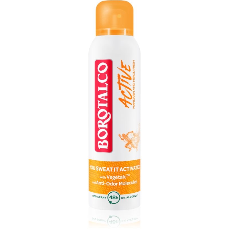 Borotalco Active Mandarin & Neroli освежаващ дезодорант 48 часа - Грижа за тяло - Сравни цени от 1 магазин с безплатна доставка