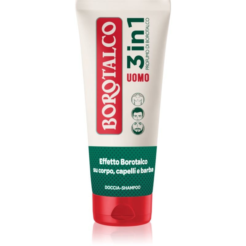 Borotalco MEN 3 in 1 душ-гел за мъже за лице, тяло и коса аромати Unique Scent of Borotalco - Грижа за коса - Сравни цени от 1 магазин с безплатна доставка