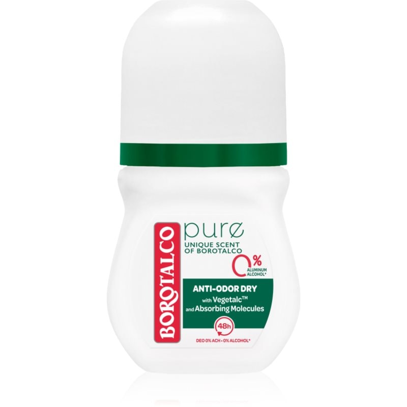 Borotalco Pure Original дезодорант рол-он без съдържание на алуминиеви соли - Грижа за тяло - Сравни цени от 1 магазин с безплатна доставка