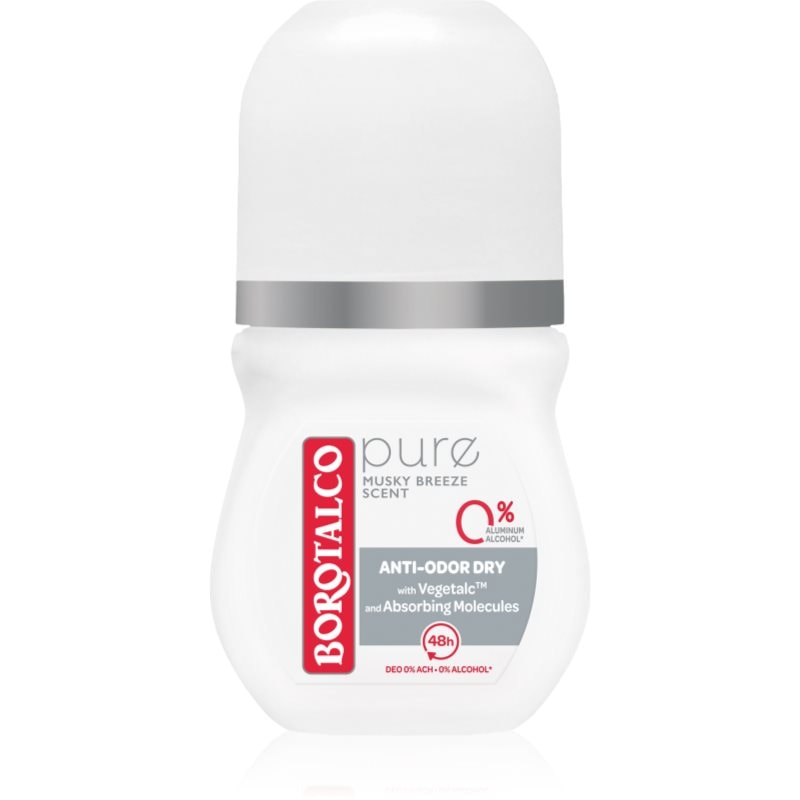 Borotalco Pure рол-он аромати Musky Breeze - Грижа за тяло - Сравни цени от 1 магазин с безплатна доставка