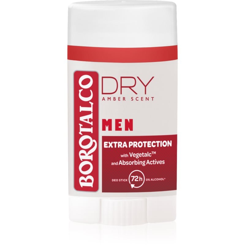 Borotalco MEN Dry дезодорант стик 72 ч. за мъже Amber Scent - Грижа за тяло - Сравни цени от 1 магазин с безплатна доставка