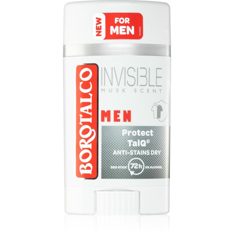 Borotalco Borotalco MEN Invisible дезодорант рол-он против бели и жълти петна за мъже аромати Musk Scent - Мъжки парфюм 40мл - Сравни цени от 1 магазин с безплатна доставка