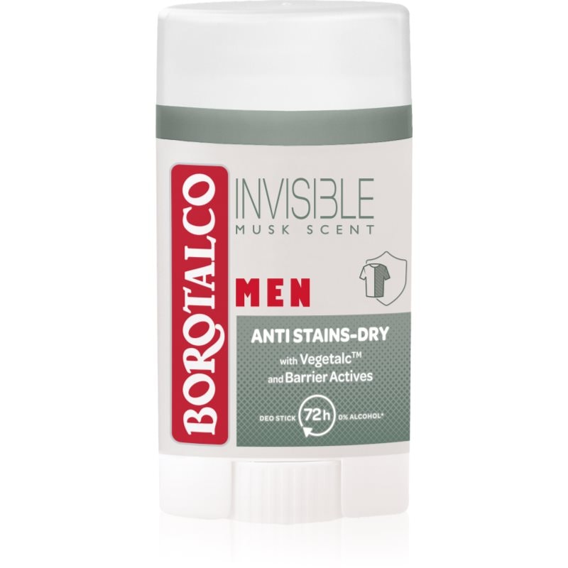 Borotalco MEN Invisible дезодорант рол-он против бели и жълти петна за мъже аромати Musk Scent - Грижа за тяло - Сравни цени от 1 магазин с безплатна доставка