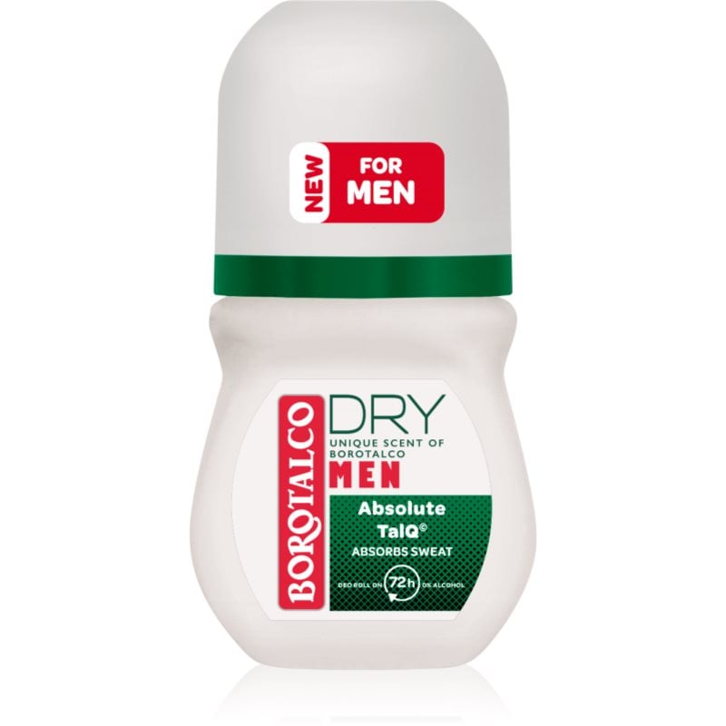 Borotalco MEN Dry дезодорант roll-on 72 ч. аромати Original