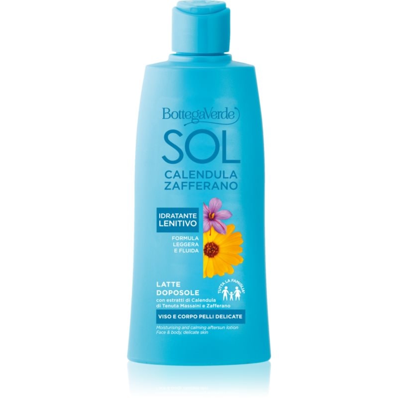 Bottega Verde Sol Calendula & Zafferano мляко след загар за тяло и лице - Грижа за тяло - Сравни цени от 1 магазин с безплатна доставка
