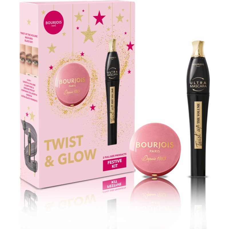 Bourjois Twist & Glow коледен подаръчен комплект - Комплект - Сравни цени от 1 магазин с безплатна доставка