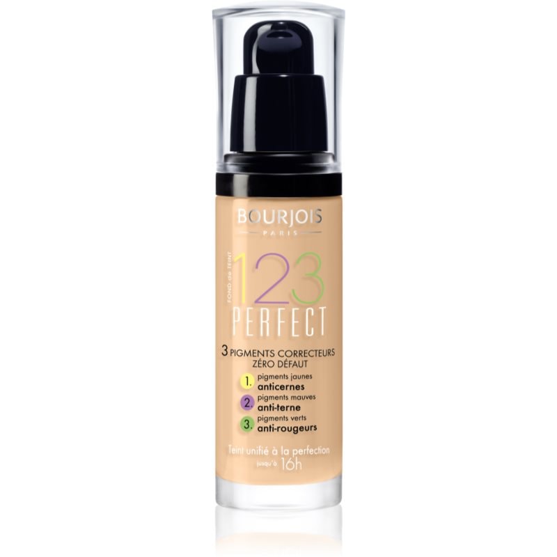 Bourjois 123 Perfect течен фон дьо тен за съвършен външен вид - Грим - Сравни цени от 1 магазин с безплатна доставка