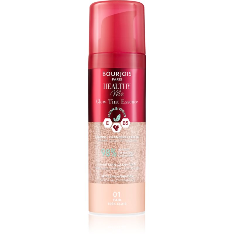 Bourjois Bourjois Healthy Mix Glow Tint Essence хидратираща есенция - Унисекс парфюм 30мл - Сравни цени от 1 магазин с безплатна доставка